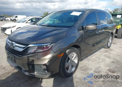 2019 Honda Odyssey Ex-L из США, поврежденный, VIN 5FNRL6H72KB034061